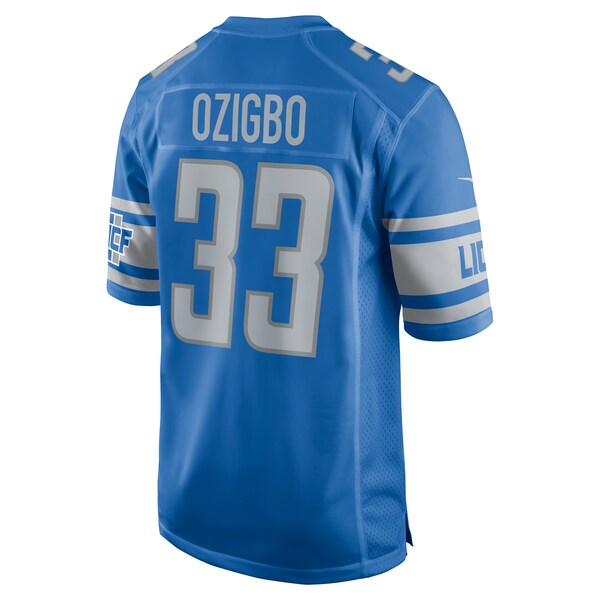 Devine Ozigbo Detroit Lions Nike  Game Jersey -  Blue