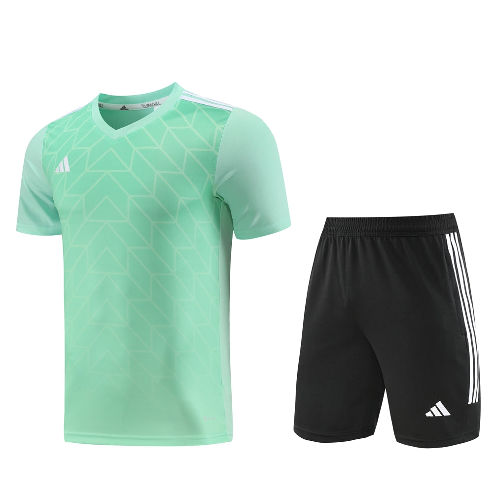 Adidas Short Sleeve Training Jersey Set - AD05-  Mint Green