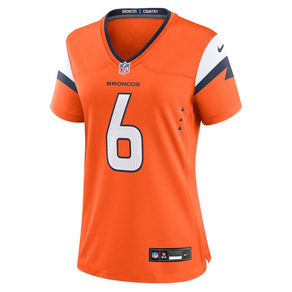P.J. Locke Denver Broncos Nike Women's Team Game Jersey -  Orange