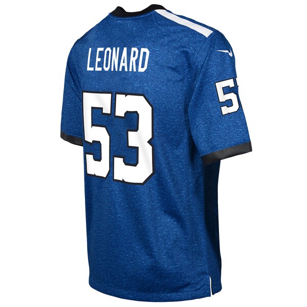 Shaquille Leonard Indianapolis Colts Nike Youth Game Jersey - Blue/Royal