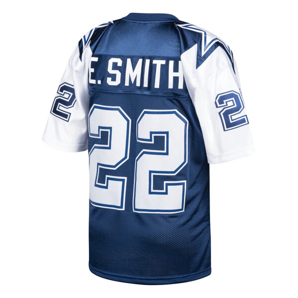 Emmitt Smith Dallas Cowboys 1995 Authentic Throwback Retired Player Jersey - Navy
