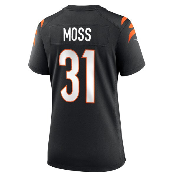 Zack Moss Cincinnati Bengals Nike Women's  Game Jersey -  Black