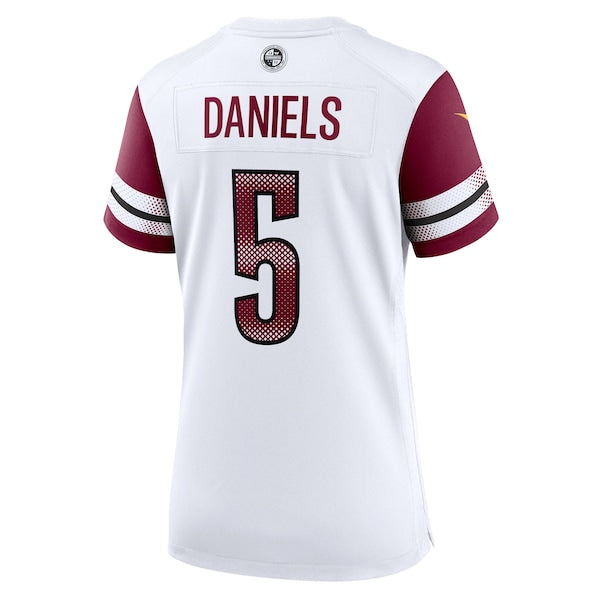 Jayden Daniels Washington Commanders Nike Women's Game Jersey -  White/Black