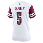 Jayden Daniels Washington Commanders Nike Women's Game Jersey -  White/Black