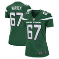 Carter Warren New York Jets Nike Women's  Game Jersey - Gotham Green
