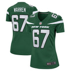 Carter Warren New York Jets Nike Women's  Game Jersey - Gotham Green