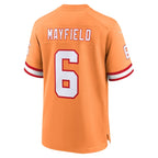 Baker Mayfield Tampa Bay Buccaneers Nike Throwback Game Jersey - Orange
