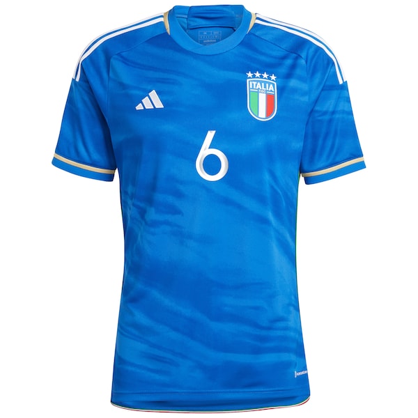 Marco Verratti Italy National Team adidas 2023 Home Replica Jersey - Blue
