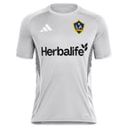 LA Galaxy adidas 2025 Training Jersey - Silver