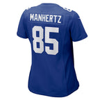 Chris Manhertz New York Giants Nike Women's  Game Jersey -  Royal