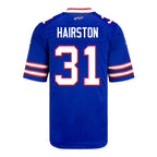 Maxwell Hairston Buffalo Bills Nike Youth Game Jersey - Royal