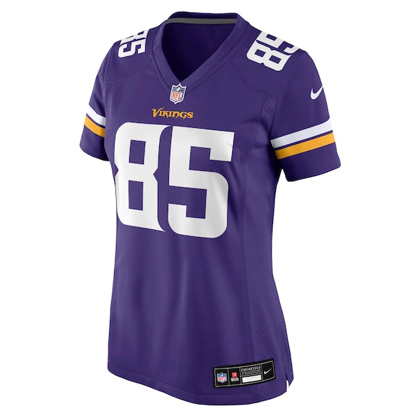 Ben Yurosek Minnesota Vikings Nike Women's Team Game Jersey -  Purple