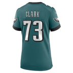 Le'Raven Clark Philadelphia Eagles Nike Women's Team Game Jersey - Midnight Green
