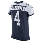 Dak Prescott Dallas Cowboys Nike Alternate Vapor Elite Player Jersey - Navy/White
