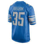 Mohamed Ibrahim Detroit Lions Nike  Game Jersey -  Blue