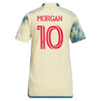 Lewis Morgan New York Red Bulls adidas Women's 2024 Daniel Patrick Kit Replica Jersey - Yellow