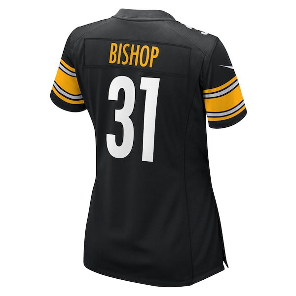 Beanie Bishop Pittsburgh Steelers Nike Women's  Game Jersey -  Black