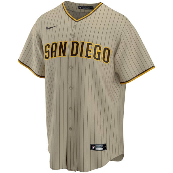 Fernando Tatis Jr. San Diego Padres Nike Alternate Replica Player Jersey - Tan/Brown/White