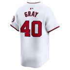 Josiah Gray Washington Nationals Nike Home Limited Player Jersey - White