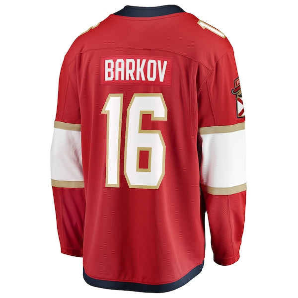 Aleksander Barkov Florida Panthers  2025 Stanley Cup Champions Breakaway Jersey - Red