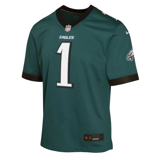 Jalen Hurts Philadelphia Eagles Nike Youth Game Jersey - Midnight Green