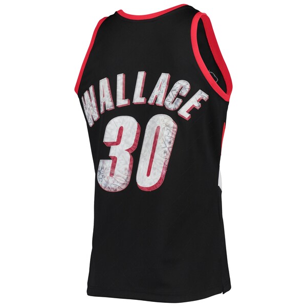 Rasheed Wallace Portland Trail Blazers 1999/00 Hardwood Classics NBA 75th Anniversary Diamond Swingman Jersey - Black