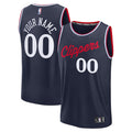LA Clippers  Fast Break Custom Jersey - Icon Edition - Navy/White/Red