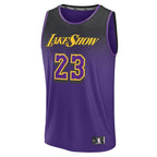 LeBron James Los Angeles Lakers  Youth 2024/25 Fast Break Player Jersey - City Edition - Purple
