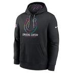 Indianapolis Colts Nike 2024 NFL Crucial Catch Club Pullover Hoodie - Black