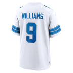 Jameson Williams Detroit Lions Nike White Game Jersey -  White/Blue
