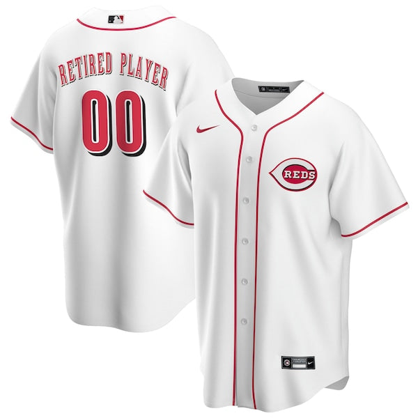 Cincinnati Reds Nike Home Pick-A-Player Retired Roster Replica Jersey - White