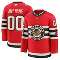 Chicago Blackhawks  2025 NHL Winter Classic Premium Custom Jersey - Red