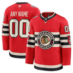 Chicago Blackhawks  2025 NHL Winter Classic Premium Custom Jersey - Red