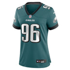Gabe Hall Philadelphia Eagles Nike Women's Team Game Jersey - Midnight Green