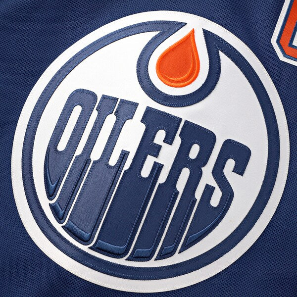 Edmonton Oilers  Home Premium Custom Jersey - Royal/White