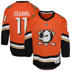 Trevor Zegras Anaheim Ducks Preschool Replica Player Jersey - Orange