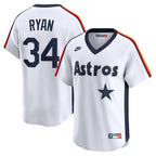 Nolan Ryan Houston Astros Nike Throwback Cooperstown Collection Limited Jersey - White