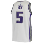 De'Aaron Fox Sacramento Kings Nike Swingman Player Jersey - Association Edition - White