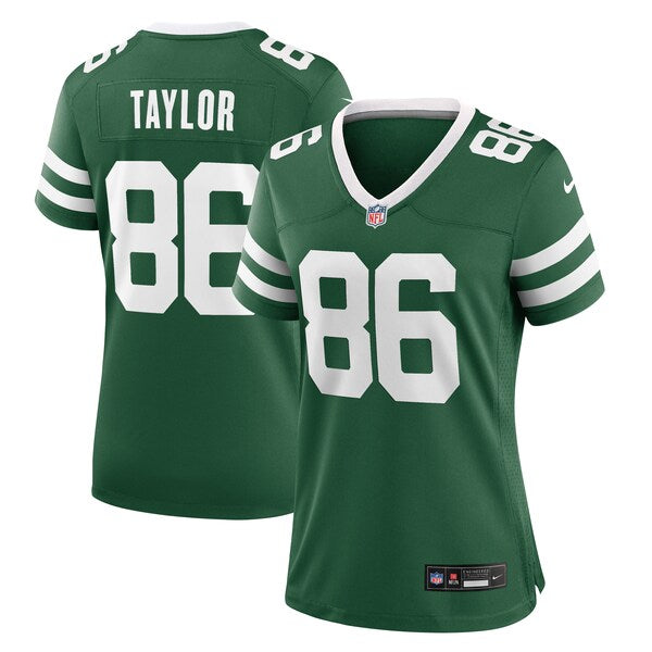 Malik Taylor New York Jets Nike Women's Team Game Jersey - Legacy Green