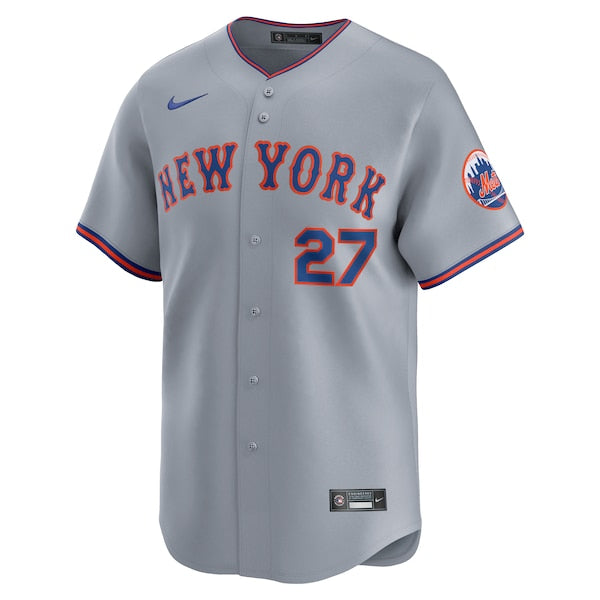 Mark Vientos New York Mets Nike All-Star Limited Jersey - Gray/Royal