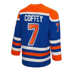 Paul Coffey Edmonton Oilers  1986/87 Blue Line Player Jersey - Royal