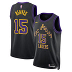 Austin Reaves Los Angeles Lakers Nike Unisex 2025/26 Swingman Jersey - Black - City Edition