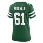 Max Mitchell New York Jets Nike Women's Team Game Jersey - Legacy Green