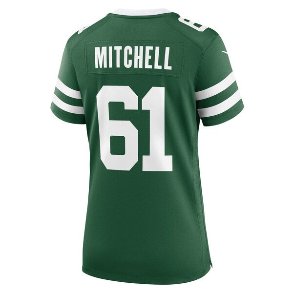 Max Mitchell New York Jets Nike Women's Team Game Jersey - Legacy Green