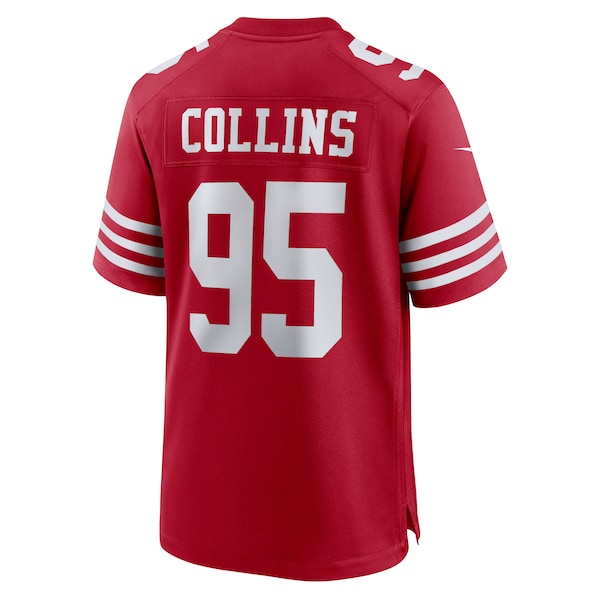 Alfred Collins San Francisco 49ers Nike Team Game Jersey -  Scarlet