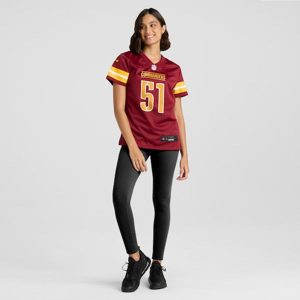 Bobby Hart Washington Commanders Nike Women's  Game Jersey -  Burgundy