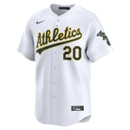 Zack Gelof Oakland Athletics Nike Home Limited Player Jersey - White
