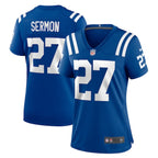 Trey Sermon Indianapolis Colts Nike Women's Team Game Jersey -  Royal