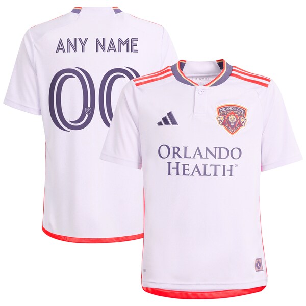 Orlando City SC adidas Youth 2024 Legacy Kit Replica Custom Jersey – Purple