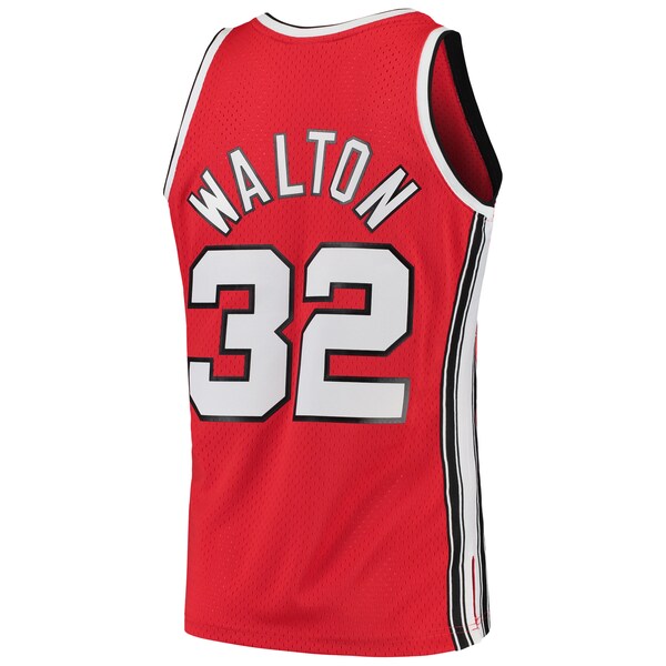 Bill Walton Portland Trail Blazers 1976/77 Hardwood Classics Swingman Jersey - Red